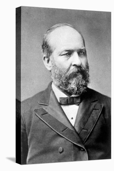 James A. Garfield, U.S. President 1881-null-Stretched Canvas