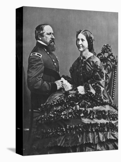 'James B. and Fannie Ricketts', c1860, (1939)-Mathew Brady-Premier Image Canvas