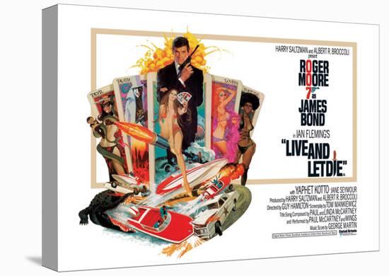 James Bond, Live and Let Die-null-Stretched Canvas