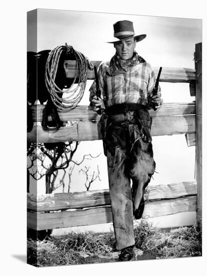 James Cagney. "The Oklahoma Kid" 1939, Directed by Lloyd Bacon-null-Premier Image Canvas