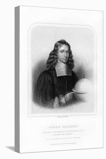 James Gregory, Scottish Mathematician and Astronomer-William Holl II-Premier Image Canvas
