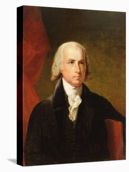 James Madison, 1835 after the Original by Gilbert Stuart-Asher Brown Durand-Premier Image Canvas