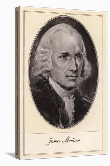 James Madison, Fourth President of the United States-Gordon Ross-Premier Image Canvas