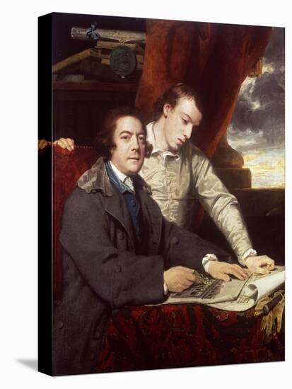 James Paine, Architect and His Son, James, 1764-Sir Joshua Reynolds-Premier Image Canvas