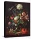 Jan Davidsz de Heem, Vase of Flowers-Dutch Florals-Stretched Canvas