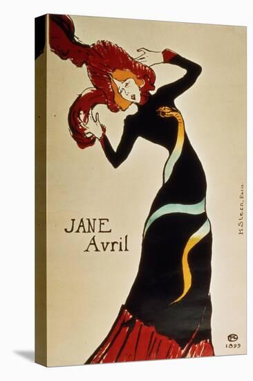 Jane Avril 1899-Henri de Toulouse-Lautrec-Premier Image Canvas