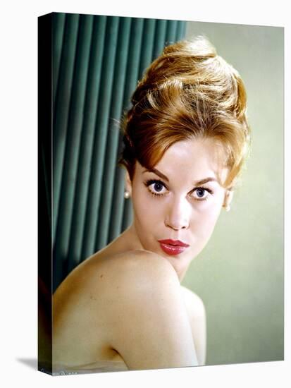 Jane Fonda dans les annees 60 (photo)-null-Stretched Canvas