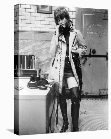 Jane Fonda - Klute-null-Stretched Canvas