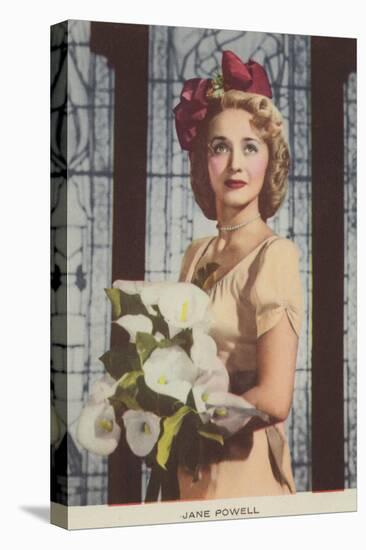 Jane Powell, American Actress and Film Star-null-Premier Image Canvas