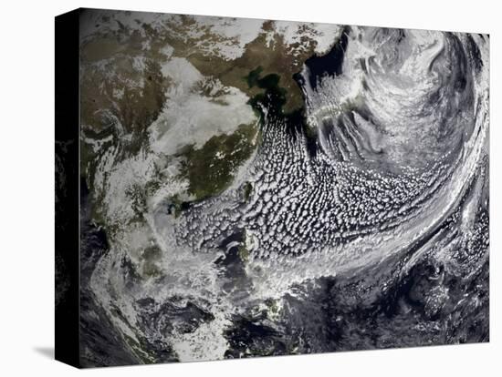 January 2, 2009 - Cloud Simulation of a Single Day Centered over the Western Pacific-null-Premier Image Canvas