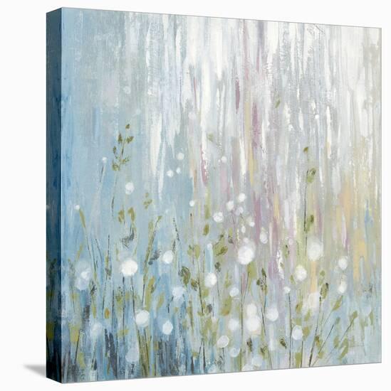 January Branches Blue Green-Silvia Vassileva-Stretched Canvas