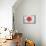 Japan Country Flag - Barnwood Painting-Lantern Press-Stretched Canvas displayed on a wall