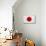 Japan Flag Design with Wood Patterning - Flags of the World Series-Philippe Hugonnard-Stretched Canvas displayed on a wall