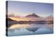 Japan, Fuji - Hakone - Izu National Park, Mt Fuji and Kawaguchi Ko Lake-Michele Falzone-Premier Image Canvas