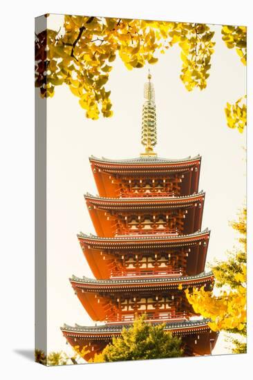 Japan, Honshu, Tokyo, Asakusa,  Sensoji Temple aka Asakusa Kannon Temple-Steve Vidler-Premier Image Canvas
