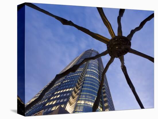 Japan, Honshu, Tokyo, Roppongi Hills, Mori Tower and Maman Spider Sculpture-Gavin Hellier-Premier Image Canvas