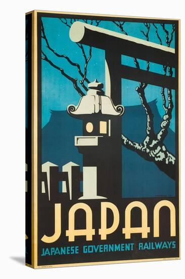 Japan Japanese Government Railways Poster-P. Irwin Brown-Premier Image Canvas