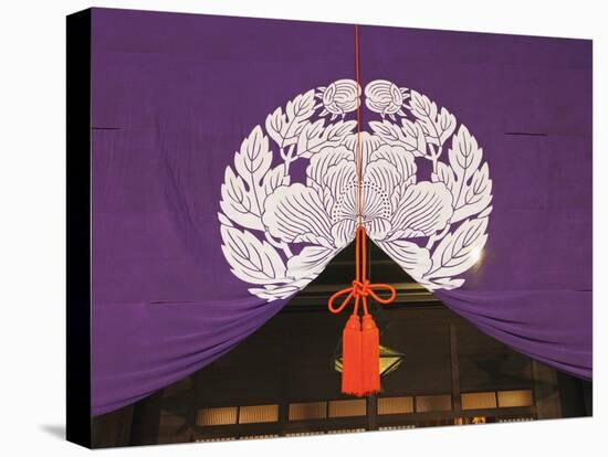 Japan, Kyoto, Higashi-Honganji Temple, Detail of Curtain Screen-Steve Vidler-Premier Image Canvas