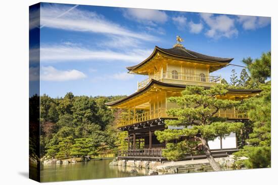 Japan, Kyoto, Kinkaku-Ji, -The Golden Pavilion Officially Named Rokuon-Ji-Jane Sweeney-Premier Image Canvas