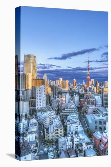 Japan, Tokyo, Roppongi, Sunset Skyline-Rob Tilley-Premier Image Canvas