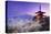 Japan, Yamanashi Prefecture, Fuji-Yoshida, Chureito Pagoda, Mt Fuji and Cherry Blossoms-Michele Falzone-Premier Image Canvas