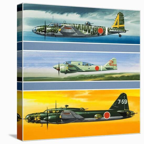 Japanese Aircraft of World War Two-Wilf Hardy-Premier Image Canvas