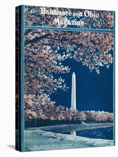 Japanese Cherry Blossoms 1924-H.H. Rideout-Premier Image Canvas