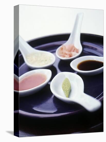 Japanese Dips on Spoons-Alexander Van Berge-Premier Image Canvas