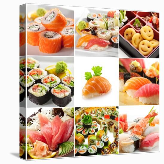 Japanese Food Collage-svry-Premier Image Canvas