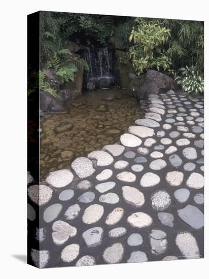 Japanese Garden at Butchart Gardens, Vancouver Island, British Columbia, Canada-Connie Ricca-Premier Image Canvas