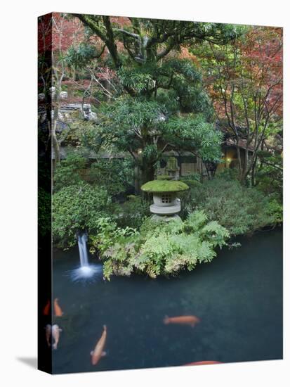 Japanese Garden, Tokyo, Japan-Rob Tilley-Premier Image Canvas