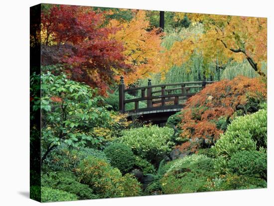 Japanese Gardens, Portland, Oregon, USA-null-Premier Image Canvas