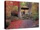 Japanese Gazebo with Fall Colors, Spokane, Washington, USA-Jamie & Judy Wild-Premier Image Canvas