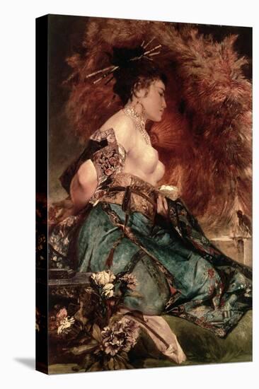 Japanese Girl-Hans Makart-Premier Image Canvas