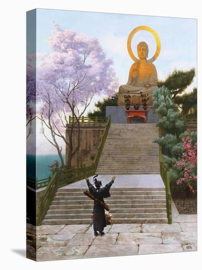 Japanese Imploring a Divinity-Jean Leon Gerome-Premier Image Canvas