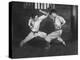 Japanese Karate Students Demonstrating Fighting-null-Premier Image Canvas