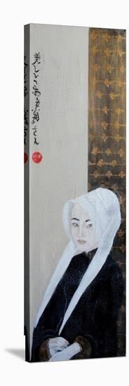 Japanese Lady in Flemish Hat, 2015, Detail-Susan Adams-Premier Image Canvas