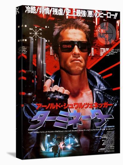 Japanese Movie Poster - Terminator-null-Premier Image Canvas