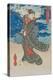 Japanese Woman by the Sea-Utagawa Kunisada-Premier Image Canvas