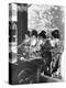 Japanese Women Washing their Hands Prior to Entering a Temple, 1936-Sport & General-Premier Image Canvas