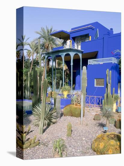 Jardin Majorelle, Marrakech (Marrakesh), Morocco, North Africa, Africa-Bruno Morandi-Premier Image Canvas