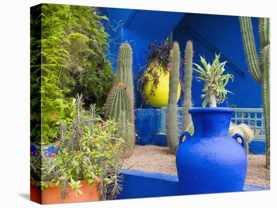 Jardin Majorelle, Marrakech, Morocco-Nico Tondini-Premier Image Canvas