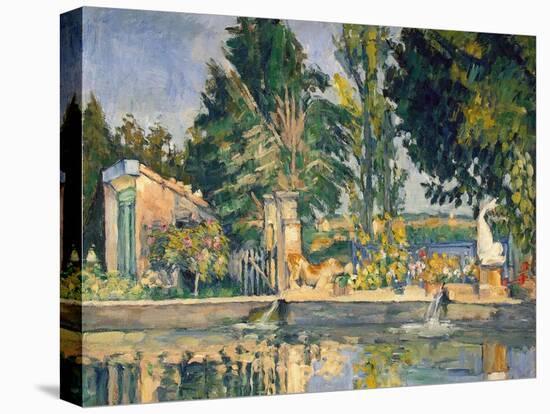 Jas De Bouffan, the Pool, C.1876-Paul Cézanne-Premier Image Canvas