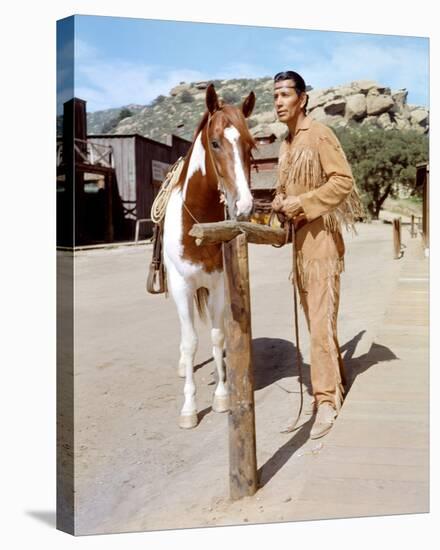 Jay Silverheels, The Lone Ranger (1949)-null-Stretched Canvas