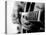 Jazz Guitarist 1 BW-John Gusky-Premier Image Canvas