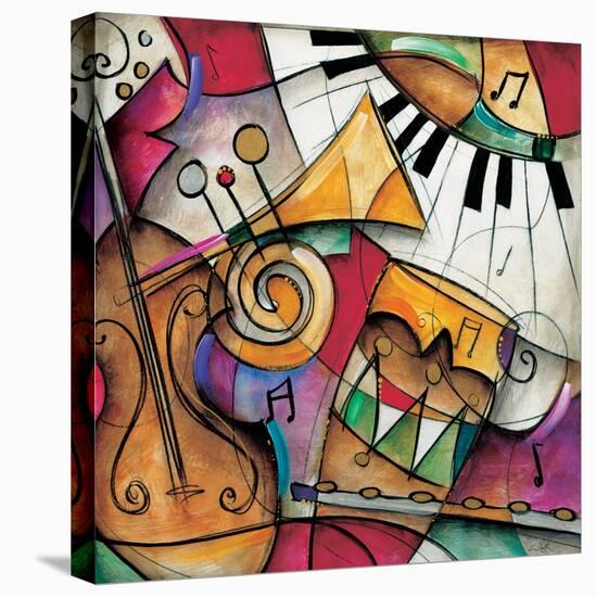 Jazz it Up I-Eric Waugh-Stretched Canvas