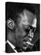 Jazz Musician Miles Davis Performing-Robert W^ Kelley-Premier Image Canvas