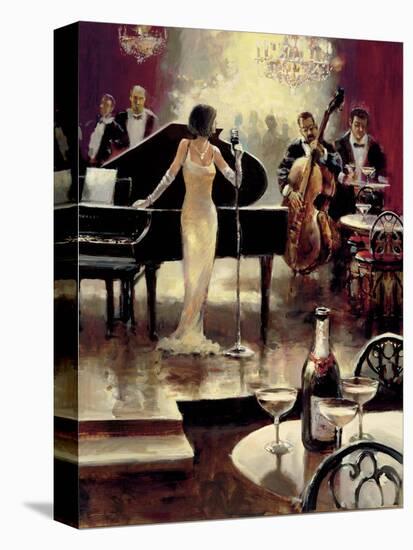 Jazz Night Out-Brent Heighton-Stretched Canvas