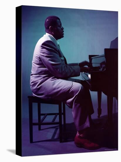 Jazz Pianist Oscar Peterson-Eliot Elisofon-Premier Image Canvas
