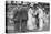 Jean Borotra Receives His Medal from Queen Mary on Centre Court, 1926-null-Premier Image Canvas